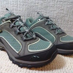 Green Gray Hiking Sneakers